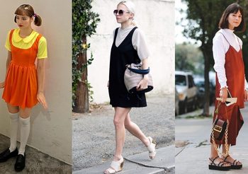 ไม่อยากเป็น โกโกวา แต่อยากอินเทรนด์สไตล์ Shirt Under Dress ตามมาดูเทคนิคแมตช์ชุดสุดเวิร์ค