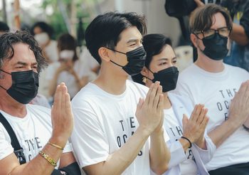 มิว ศุภศิษฏ์ นำทัพทีมงานฮอลลีวู้ด บินลัดฟ้าร่วมบวงสรวง The Ocean Eyes ซีรีส์ร่วมทุน ไทย-จีน-สหรัฐฯ