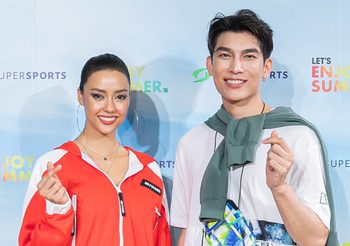 มิว ศุภศิษฏ์ ควง อแมนด้า โชว์เปิดคอลเลคชั่นสปอร์ตรับซัมเมอร์ในงาน Supersports Let’s Enjoy Summer 2022