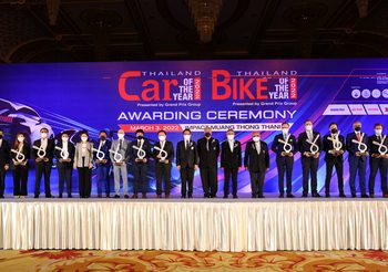 BMW ประเทศไทย คว้า 12 รางวัลจากเวที Car & Bike of the Year 2022