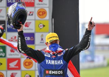 เพลงชาติไทยกระหึ่ม! ‘อภิวัฒน์’ ผงาดแชมป์บิด ARRC 2022