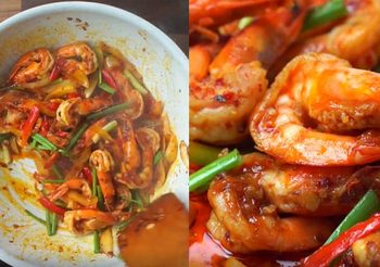 สูตร กุ้งผัดพริกเผา เมนูอร่อยกุ้งเน้นๆ