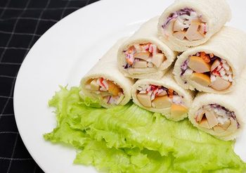 สูตร ปังสลัดโรล เมนูขนมปังทำง่าย เอาใจสายรักสุขภาพ