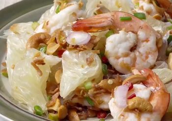 สูตร ยำส้มโอ เมนูแซ่บรสกลมกล่อม