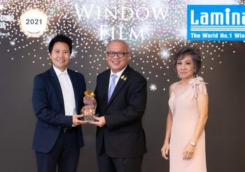 Lamina ตัวจริงฟิล์มกรองแสงติดรถยนต์ คว้ารางวัลแบรนด์โดดเด่นสูงสุดต่อเนื่อง