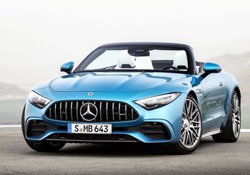 Mercedes-AMG SL43 คืนชีพเครื่อง 4 สูบเรียง พร้อมเสริมเทคโนโลยีจาก F1 เป็นรุ่นแรก