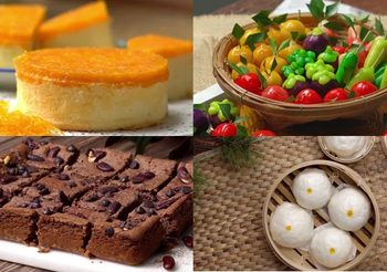 รวม 8 สูตรขนมหวาน เมนูของกินเล่น อร่อยเพลินๆ ในวันหยุด