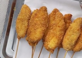 สูตร ไก่ทอดเสียบไม้ เมนูย้อนวันวาน กรอบอร่อย