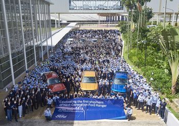 Ford เริ่มส่งมอบ All-New Ranger ล็อตแรกจาก FTM แก่ลูกค้าทั่วโลก