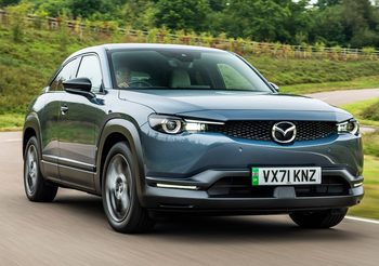 Mazda MX-30 ปรับปรุงใหม่ ชาร์จได้เร็วกว่าเดิม แต่ความจุยังเท่าเดิม