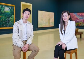 คณชัย เบญจรงคกุล เผยหมดยุคศิลปินไส้แห้ง! พา ได๋ ชม “พิพิธภัณฑ์ศิลปะไทยร่วมสมัย” เสพงานศิลป์