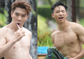 วันแรกคึกคักเว่อร์ 77 หล่อแรง ลงอ่างอวดล่ำตำใจ MISTER STAR THAILAND 2022