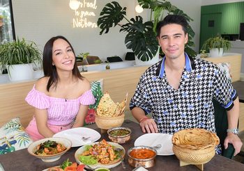 วิถีชีวิตเปลี่ยน! ซาร่า โฮเลอร์ พา แมทธิว ประเดิมอาหารวีแกน ใน One Day With Matthew