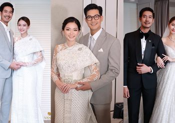 เริ่มต้นชีวิตคู่ เวียร์ ศุกลวัฒน์ ควงแฟนสาวนอกวงการ วิกกี้ พีมนต์ญา เข้าพิธีวิวาห์สุดอบอุ่น