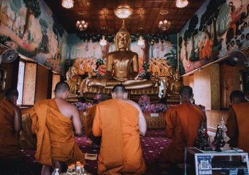 ร่วมบุญปิดทององค์หลวงพ่อโต วัดอินทาราม อยุธยา