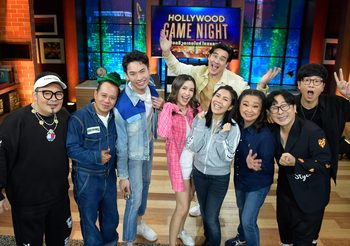 ดาวโอเกะ-มะตูม-เชาเชา นำทัพดีเจฝีปากกล้า ปะทะ เจ๊คิ้ม ฮารับบุญใน Hollywood Game Night Thailand