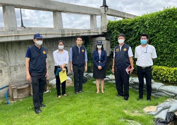 ประชาชนร้องเรียนสะพานข้ามคลองมหาสวัสดิ์​ จังหวัดนนทบุรี​ ชำรุดแตกร้าว