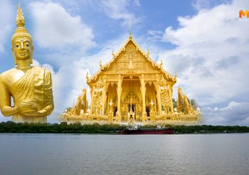 ชวนล่องเรือไหว้พระ ที่ลำน้ำบางปะกง วัดปากน้ำโจ้โล้ และ วัดพุทธพรหมยาน