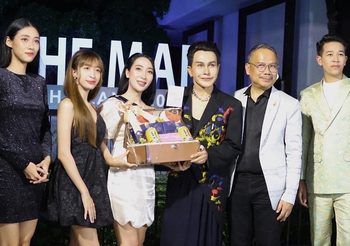 แรงได้อีก เปิดภาพเด็ด! นุ้ย สุวิมล ร่วมดัน The MAN Thailand