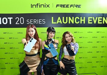 Infinix เปิดตัว HOT 20 Series ชูโรงหน้าจอ 120Hz ผสานพลังชิปเซ็ต Helio G96  พร้อมจำหน่าย 7 ตุลาคมนี้ ในราคาพิเศษ 5,190 บาท