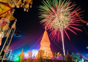 พระธาตุรวงข้าว อเมซิ่ง หนองคาย มหกรรมข้าวพันธุ์ดีฉลอง 29 ปี