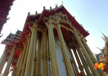 กราบสักการะพระสิวลี ท้าวเวสสุวรรณ ณ วัดละหาร บางบัวทอง
