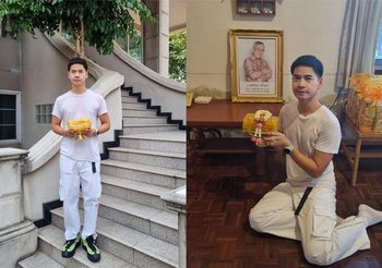 ฟรอยด์ ลาบวชทดแทนบุญคุณพ่อแม่ 16 เมษายนนี้