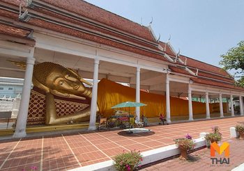 กราบ พระนอน ขอพรสำเร็จสมหวัง ณ วัดกู้ ที่มาของชื่อพระนางเรือล่ม