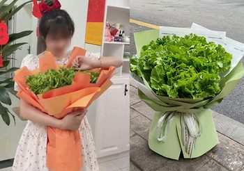 ช่อผักขอให้รวย เทรนด์จีนอวยพรสื่อความหมายรับทรัพย์