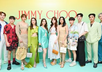 สายแฟตัวแม่ มิว-แต้ว แท็กทีม ออฟ-กัน-เจมส์-เน็ต เปิดบูติกแห่งใหม่ของ Jimmy Choo ณ ดิ เอ็มโพเรียม