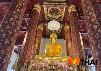 ปัดเป่าโชคร้าย ขอพรพระพุทธนิมิตให้ห่างไกลศัตรู ณ วัดหน้าพระเมรุ