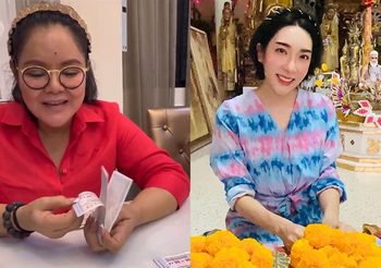 เฟี้ยวฟ้าว-ฮาย อาภาพร เฮลั่น! เลขดัง 99 นำโชค กวาดทรัพย์เข้ากระเป๋า