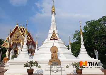 ชมวัดมอญอายุกว่า 300 ปี กราบพ่อปู่สีชมภู วัดชมภูเวก