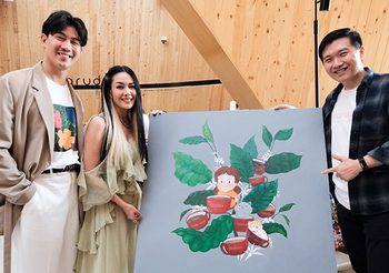 HARUDOT BY NANA COFFEE ROASTER ฉลองเปิดสาขาใหม่ นิว – เป๊ก ร่วมจิบกาแฟ เสพงานศิลป์ ดื่มด่ำบรรยากาศสุดฟิน!