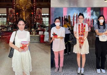 เมย์ เฟื่องอารมย์ ตะลุยฮ่องกง ไหว้พระขอให้ละครปัง!