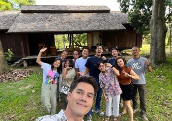 เวียร์ ศุกลวัฒน์ ทำบุญขึ้นบ้านใหม่อย่างเรียบง่ายที่ จ.นครนายก