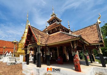 วิหารพระเจ้าพันองค์ วัดปงสนุกเหนือ วัดเดียวที่ได้รางวัลนี้จาก UNESCO