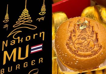 เปิดมิติใหม่วงการอาหาร! “เบอร์เกอร์สายมูลายยันต์” หนึ่งเดียวในโลก