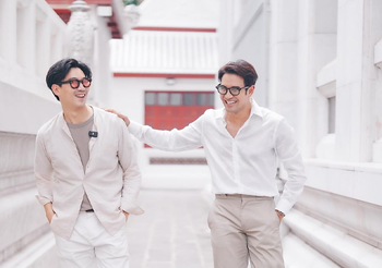 เด็กวัดหล่อบอกต่อด้วย! “เป๊ก-เกรท” แท็คทีมเป็นเด็กวัด “พระเจมส์-พระต้น”