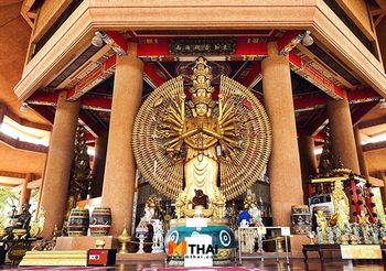 ตำหนักพระแม่กวนอิม มหาโพธิสัตว์อวโลกิเตศวร โชคชัย 4 เจดีย์ใหญ่ที่สุดในตะวันออกเฉียงใต้