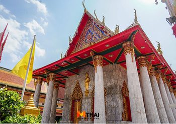 วัดบางนาใน กราบพระนเรศวร ไถ่ชีวิตโคกระบือ เส้นรถไฟฟ้า BTS