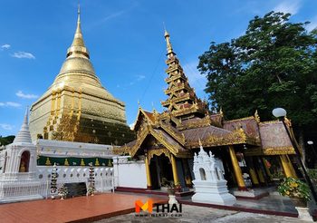วัดพระแก้วดอนเต้าสุชาดาราม มณฑปพม่ามัณฑะเลย์งดงามที่สุดในลำปาง