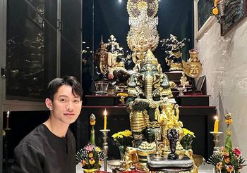 พรสำเร็จ! ดีเจมะตูม กราบบูชาพระพิฆเนศ ตามที่เคยลั่นสัจจะวาจาไว้