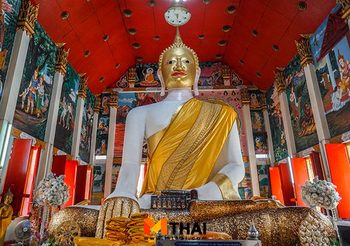 ขอพรขายที่ดิน สักการะพระพุทธบุศโยภาส วัดลาดกระบัง