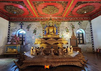 วัดไชยมงคล (วัดจองคา) วิจิตรศิลป์โบราณสถานวัดไทยศิลปะพม่า