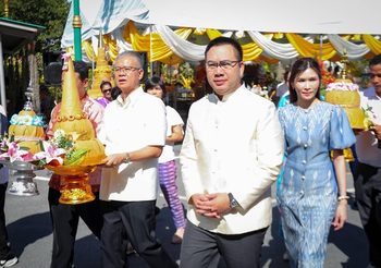 ผู้ช่วยรัฐมนตรีประจำกระทรวงวัฒนธรรมเป็นประธานในพิธีเปิดงาน “ร่วมสืบสานประเพณีสารทไทย 4 ภาค งานสารทเดือน 10” ณ วัดคลองครุ (ปัฐวิกรณ์) เขตคันนายาว กรุงเทพฯ