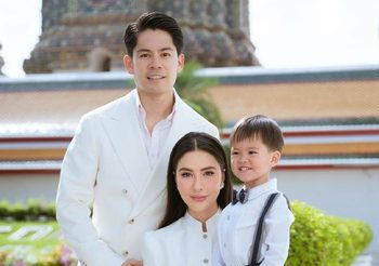 ศรีริต้า พาครอบครับ ทำบุญครบรอบวัดเกิด วัดโพธิ์