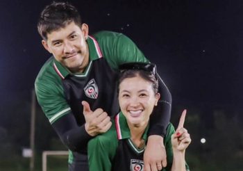 กาย – ฮารุ เตรียมฟิตร่างกายร่วมกิจกรรม Prudential Running Clinic