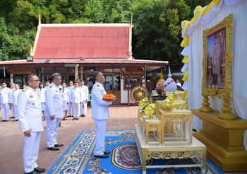 สำนักงานคณะกรรมการการเลือกตั้ง ถวายผ้าพระกฐินพระราชทาน ประจำปีพุทธศักราช 2566 ณ วัดธรรมามูล อำเภอเมืองชัยนาท จังหวัดชัยนาท