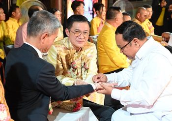 อธิบดีกรมส่งเสริมวัฒนธรรมเป็นประธานพิธีผูกเสี่ยว ในงานเทศกาลไหมนานาชาติ จังหวัดขอนแก่น